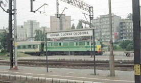 Gdynia Główna Osobowa, peron, 13.08.1996 (2). Fot. J. Szeliga. nNumer...
